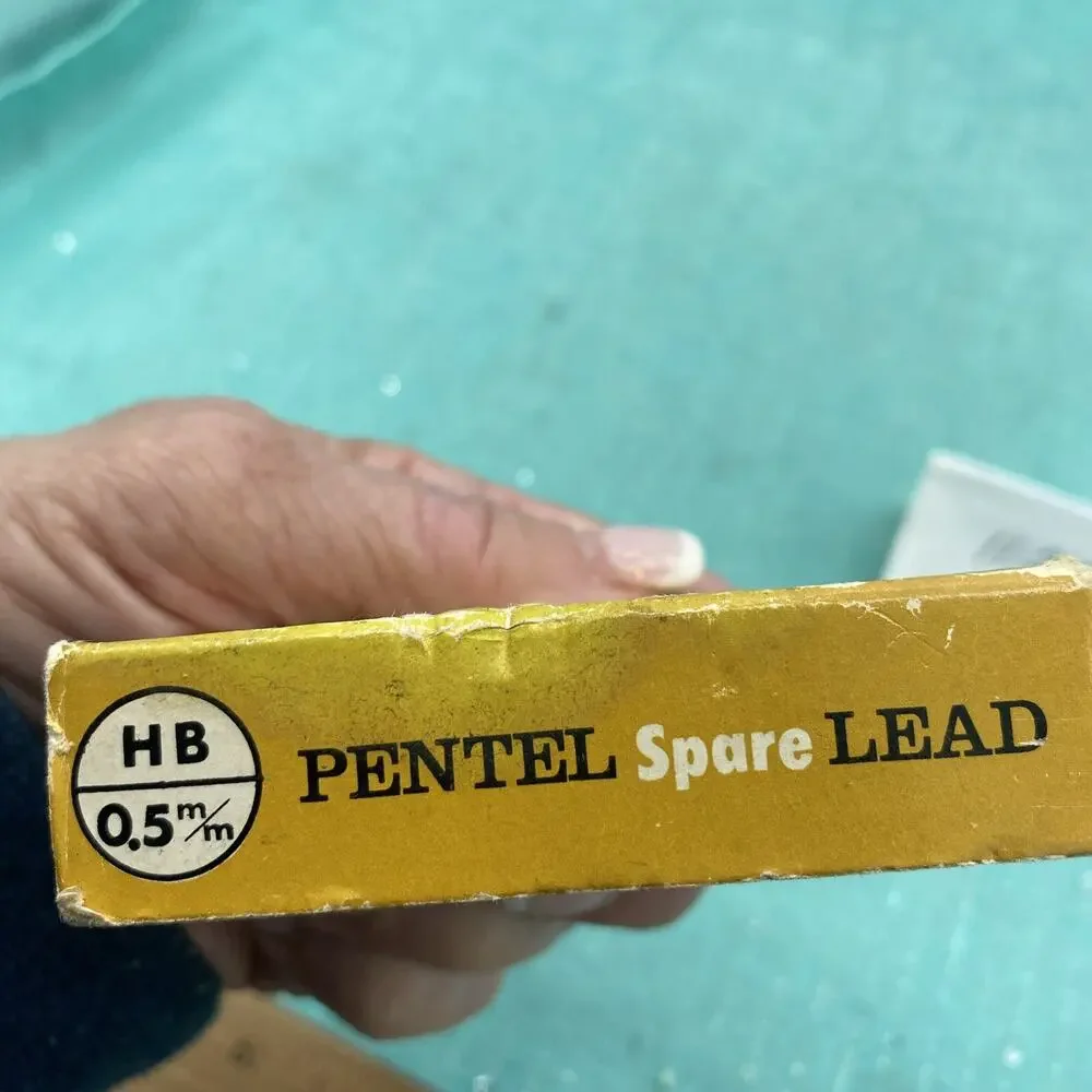 Vintage Pentel Japan Stationary Cigarette Pack .5mm HB Lead 11~~11pk~Tube